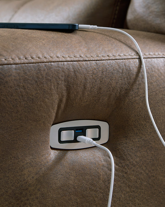 Beckley Place Power Reclining Sofa - House n2 Home Furniture (Manchester,GA)