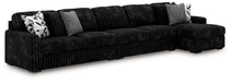 Midnight-Madness Sectional with Chaise - House n2 Home Furniture (Manchester,GA)