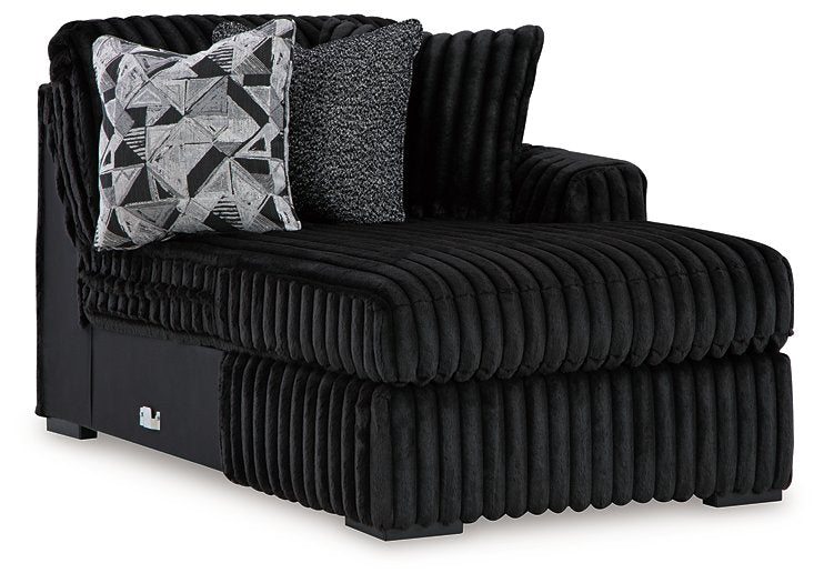 Midnight-Madness Sectional with Chaise - House n2 Home Furniture (Manchester,GA)
