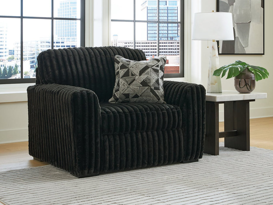 Midnight-Madness Oversized Chair - House n2 Home Furniture (Manchester,GA)