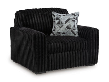 Midnight-Madness Oversized Chair - House n2 Home Furniture (Manchester,GA)