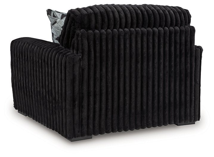 Midnight-Madness Oversized Chair - House n2 Home Furniture (Manchester,GA)