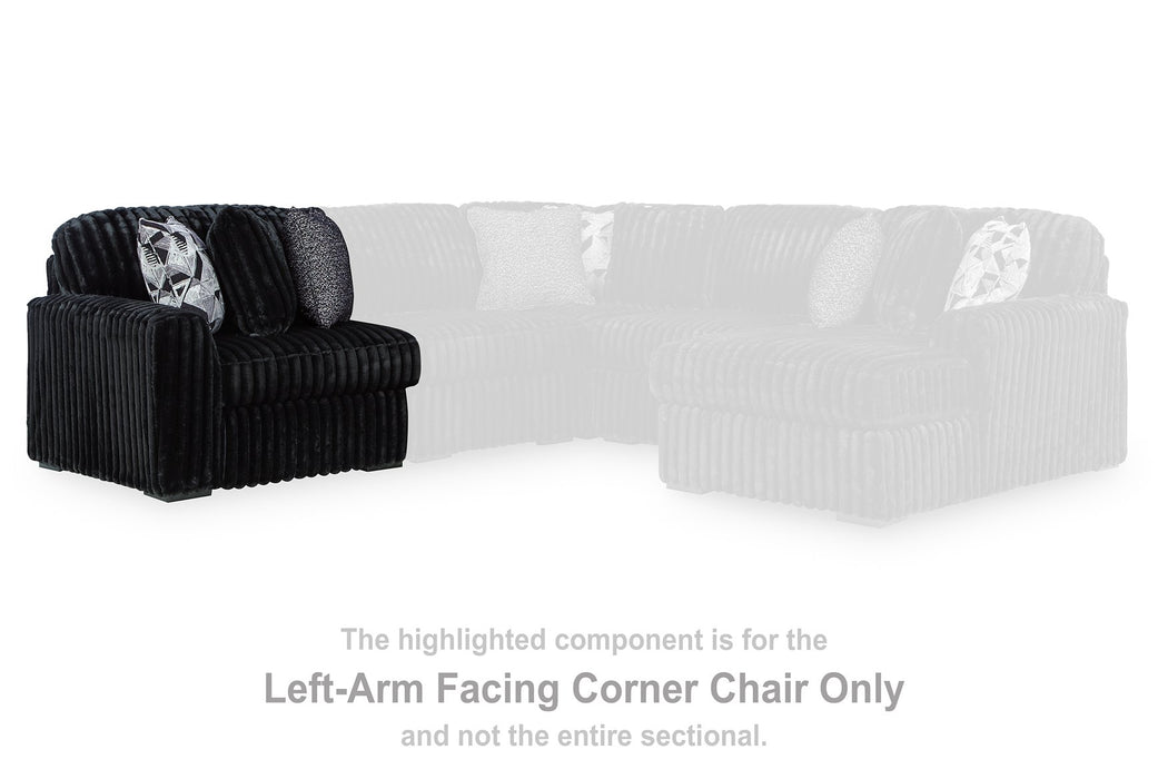 Midnight-Madness Sectional Sofa - House n2 Home Furniture (Manchester,GA)