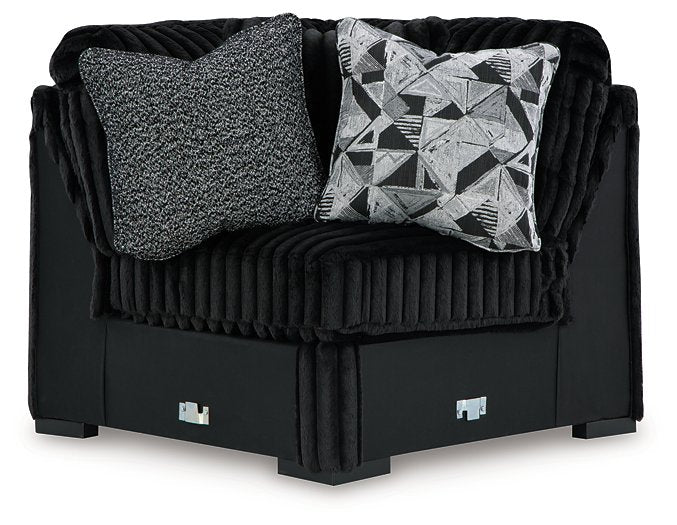 Midnight-Madness Sectional with Chaise - House n2 Home Furniture (Manchester,GA)