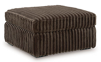 Midnight-Madness Oversized Accent Ottoman - House n2 Home Furniture (Manchester,GA)