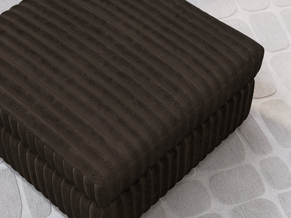 Midnight-Madness Oversized Accent Ottoman - House n2 Home Furniture (Manchester,GA)