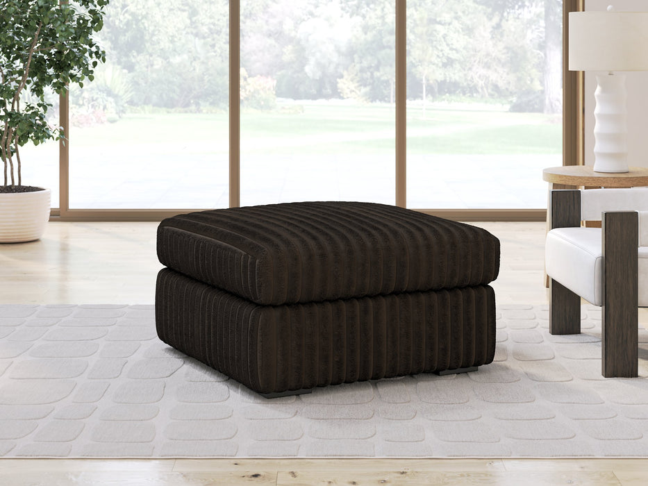 Midnight-Madness Oversized Accent Ottoman - House n2 Home Furniture (Manchester,GA)