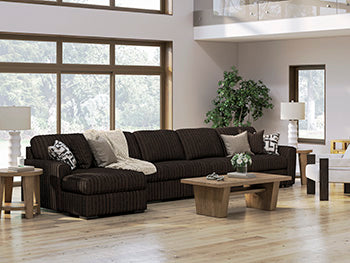 Midnight-Madness Sectional Sofa with Chaise - House n2 Home Furniture (Manchester,GA)