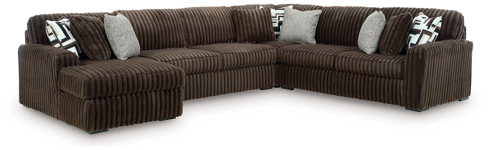 Midnight-Madness Sectional with Chaise - House n2 Home Furniture (Manchester,GA)