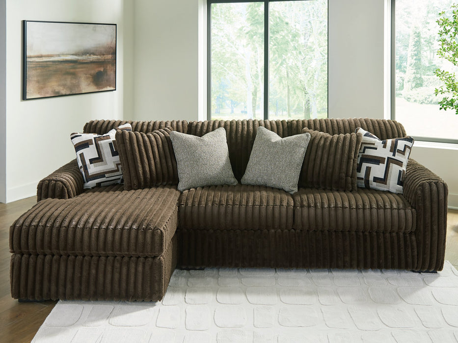 Midnight-Madness Sectional Sofa with Chaise - House n2 Home Furniture (Manchester,GA)