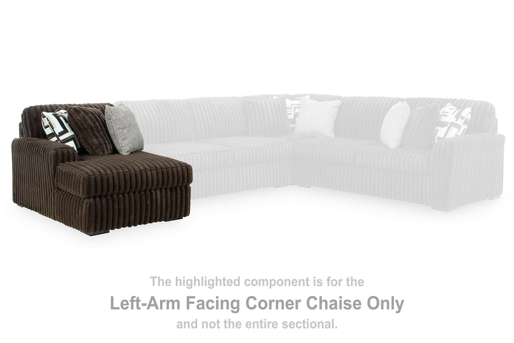 Midnight-Madness Sectional with Chaise - House n2 Home Furniture (Manchester,GA)