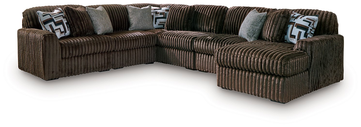 Midnight-Madness Sectional with Chaise - House n2 Home Furniture (Manchester,GA)