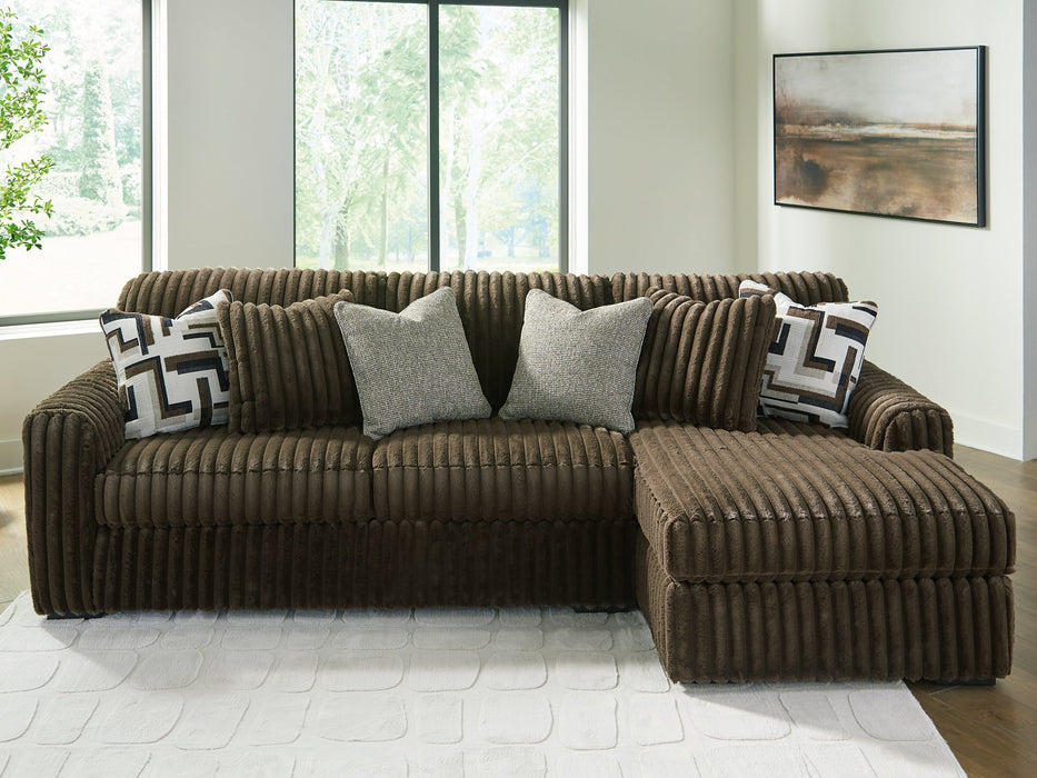Midnight-Madness Sectional Sofa with Chaise - House n2 Home Furniture (Manchester,GA)
