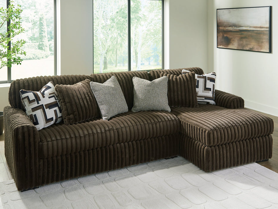 Midnight-Madness Sectional Sofa with Chaise - House n2 Home Furniture (Manchester,GA)