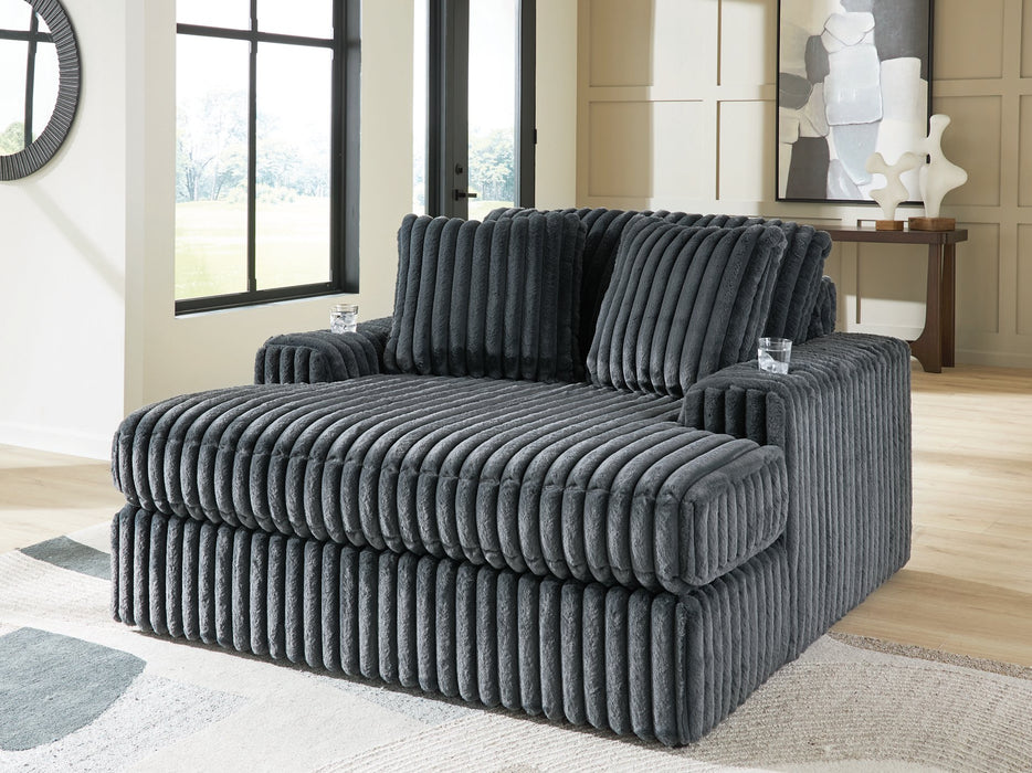 Midnight-Madness Oversized Chaise - House n2 Home Furniture (Manchester,GA)