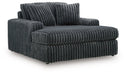 Midnight-Madness Oversized Chaise - House n2 Home Furniture (Manchester,GA)
