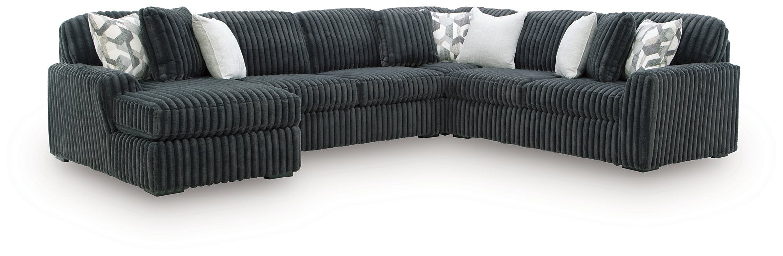 Midnight-Madness Sectional with Chaise - House n2 Home Furniture (Manchester,GA)