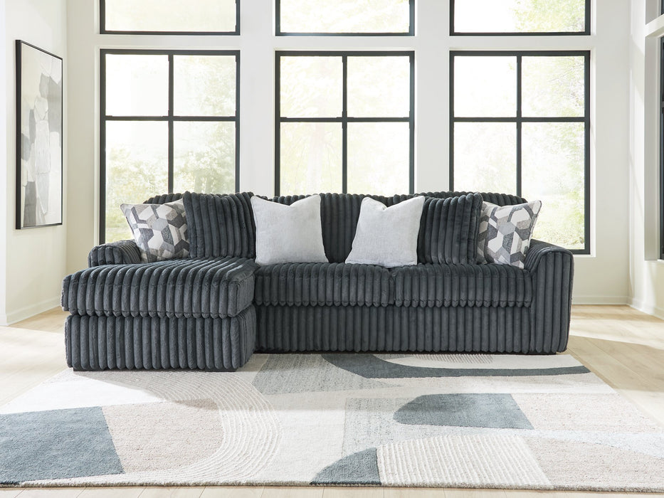 Midnight-Madness Sectional Sofa with Chaise - House n2 Home Furniture (Manchester,GA)