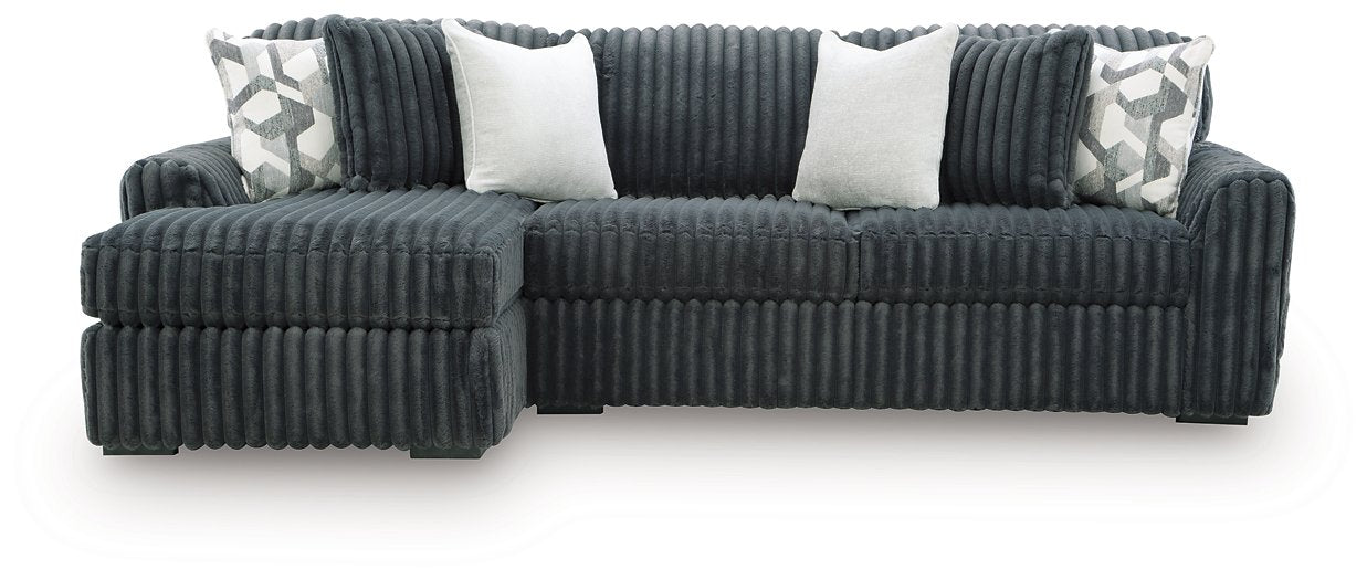 Midnight-Madness Sectional Sofa with Chaise - House n2 Home Furniture (Manchester,GA)