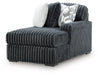 Midnight-Madness Double Chaise 3-Piece Sectional - House n2 Home Furniture (Manchester,GA)