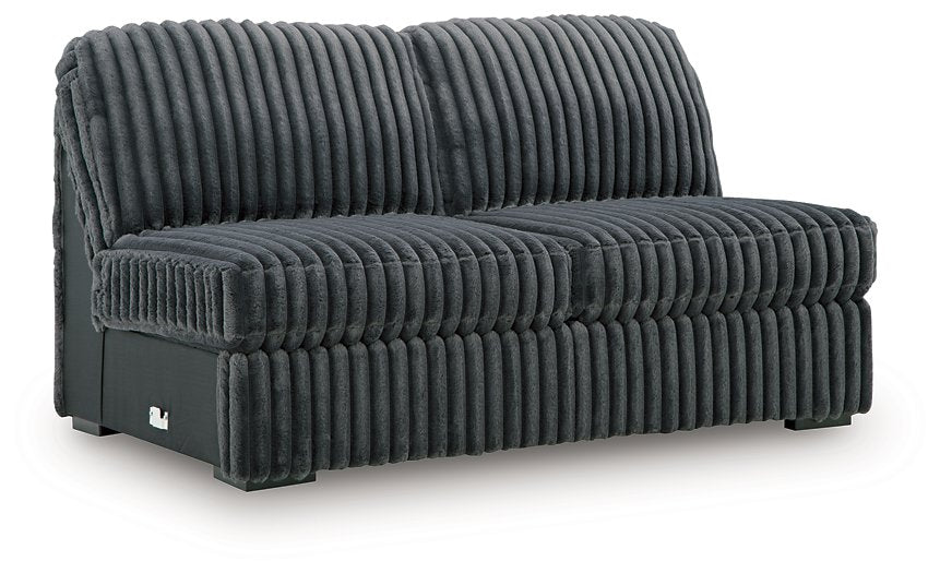 Midnight-Madness Double Chaise 3-Piece Sectional - House n2 Home Furniture (Manchester,GA)