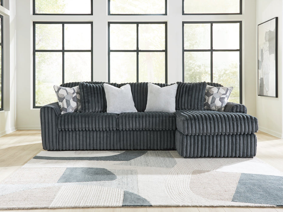 Midnight-Madness Sectional Sofa with Chaise - House n2 Home Furniture (Manchester,GA)