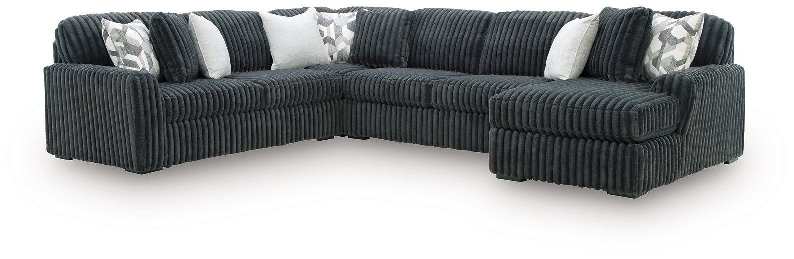 Midnight-Madness Sectional with Chaise - House n2 Home Furniture (Manchester,GA)