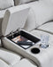 Social Pointe Reclining Sectional with Storage Console - House n2 Home Furniture (Manchester,GA)