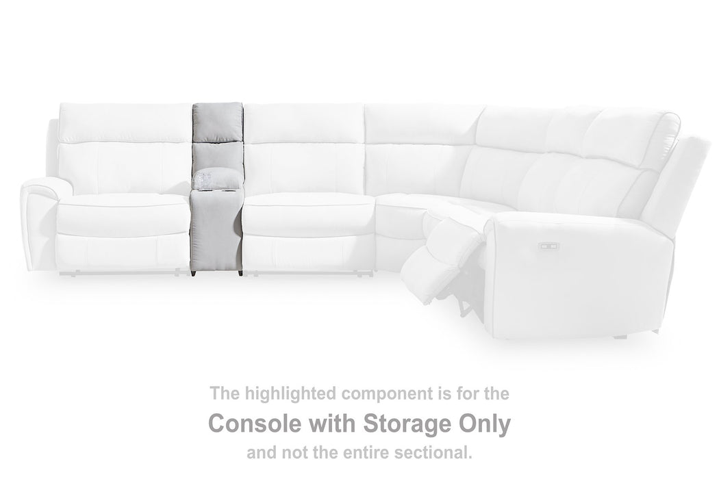 Social Pointe Reclining Sectional with Storage Console - House n2 Home Furniture (Manchester,GA)