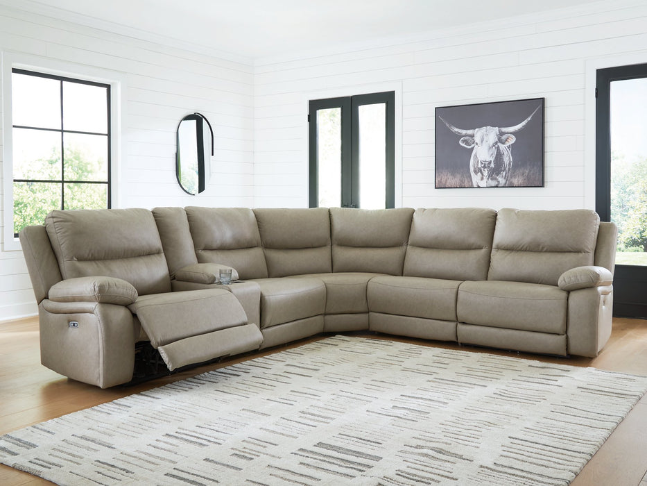 Narwhal Place Reclining Sectional with Storage Console - House n2 Home Furniture (Manchester,GA)