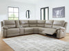 Narwhal Place Reclining Sectional with Storage Console - House n2 Home Furniture (Manchester,GA)