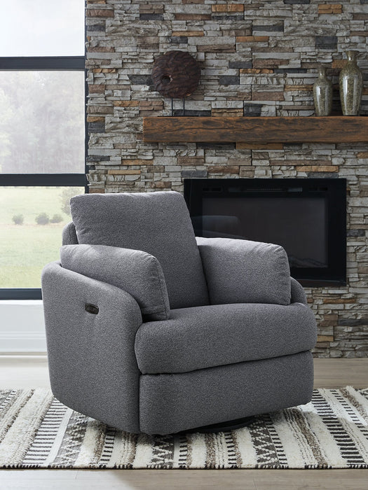 Alainmont Next-Gen Nuvella Swivel Power Recliner - House n2 Home Furniture (Manchester,GA)