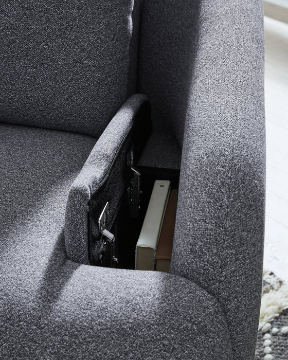 Alainmont Next-Gen Nuvella Swivel Power Recliner - House n2 Home Furniture (Manchester,GA)