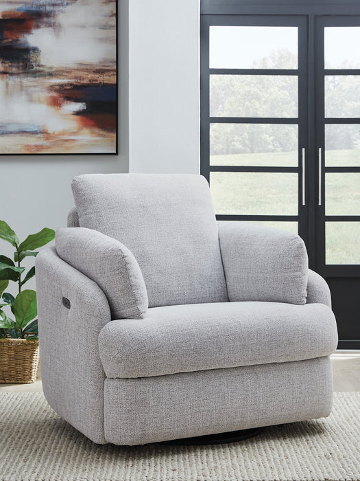 Alainmont Next-Gen Nuvella Swivel Power Recliner - House n2 Home Furniture (Manchester,GA)