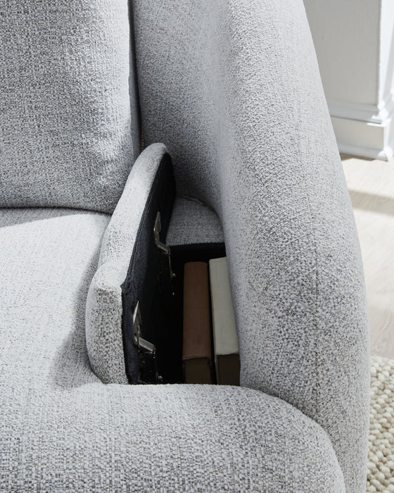 Alainmont Next-Gen Nuvella Swivel Power Recliner - House n2 Home Furniture (Manchester,GA)