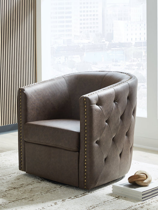 Brentlow Swivel Accent Chair - House n2 Home Furniture (Manchester,GA)