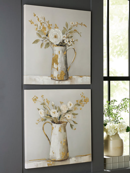 Amoryville Wall Art Set (Set of 2) - House n2 Home Furniture (Manchester,GA)