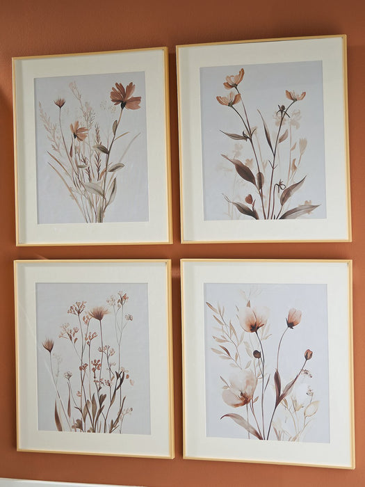 Chettings Wall Art (Set of 4) - House n2 Home Furniture (Manchester,GA)