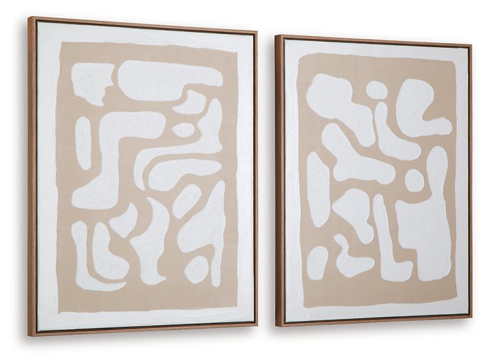 Waldett Wall Art (Set of 2) - House n2 Home Furniture (Manchester,GA)