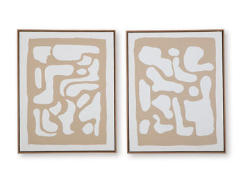 Waldett Wall Art (Set of 2) - House n2 Home Furniture (Manchester,GA)