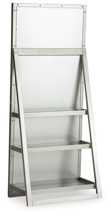 Evesen Floor Standing Mirror/Storage - House n2 Home Furniture (Manchester,GA)