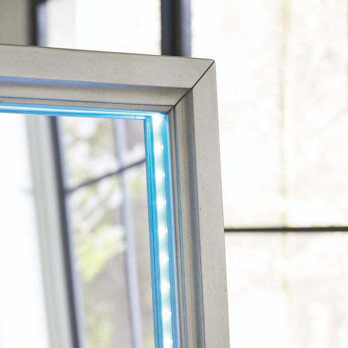 Evesen Floor Standing Mirror/Storage - House n2 Home Furniture (Manchester,GA)