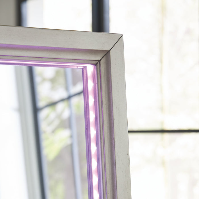 Evesen Floor Standing Mirror/Storage - House n2 Home Furniture (Manchester,GA)
