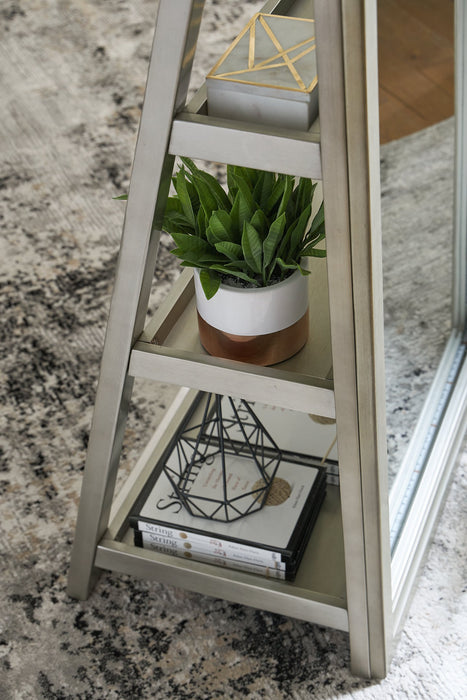 Evesen Floor Standing Mirror/Storage - House n2 Home Furniture (Manchester,GA)