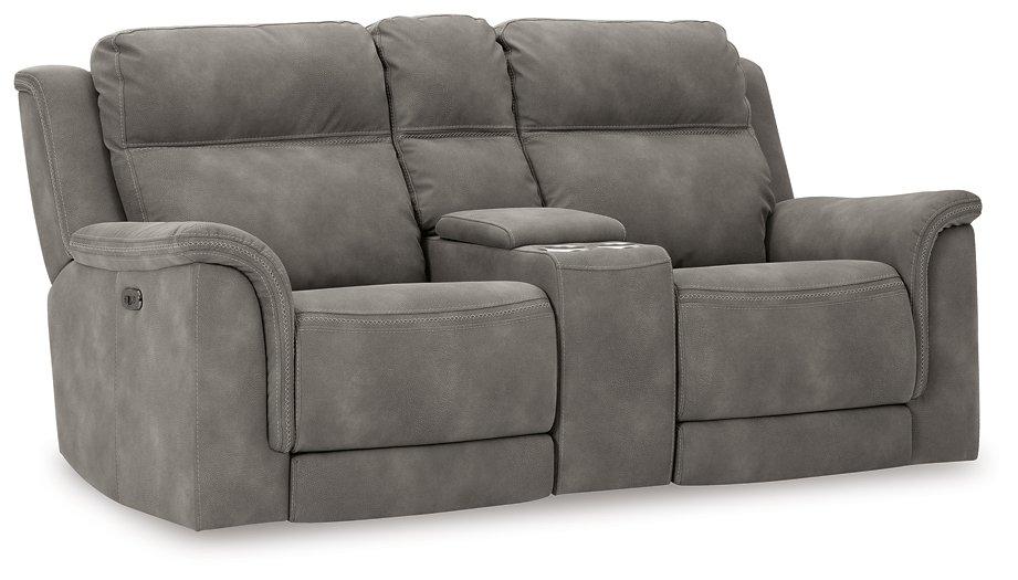 Next-Gen DuraPella Power Reclining Loveseat with Console - House n2 Home Furniture (Manchester,GA)