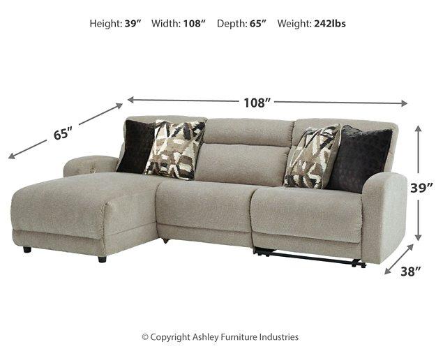 Colleyville Power Reclining Sectional with Chaise - House n2 Home Furniture (Manchester,GA)