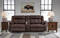 Punch Up Power Reclining Sectional Loveseat with Console - House n2 Home Furniture (Manchester,GA)