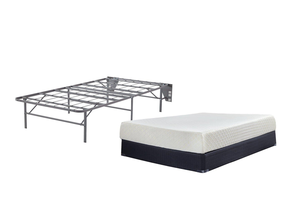 10 Inch Chime Memory Foam Mattress Set - House n2 Home Furniture (Manchester,GA)