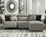 Colleyville Power Reclining Sectional with Chaise - House n2 Home Furniture (Manchester,GA)