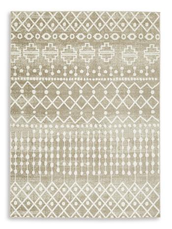 Bunchly 4'11" x 7'2" Washable Rug - House n2 Home Furniture (Manchester,GA)